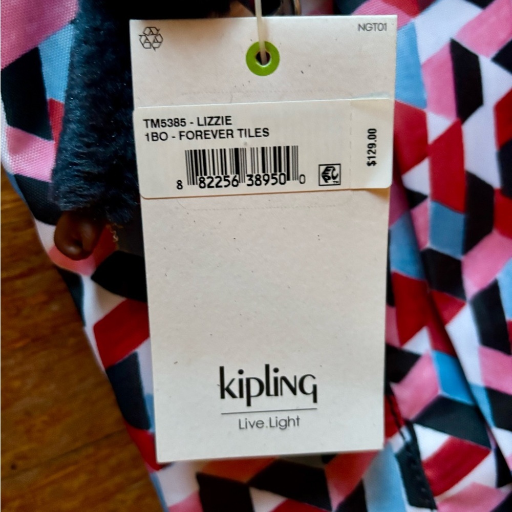 Kipling large bag new with tags - Picture 7 of 8